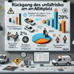 Rückgang des Unfallrisikos am Arbeitsplatz